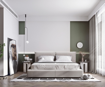 Nordic Style Bedroom-ID:481674917