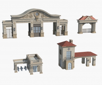 European Style Building Component-ID:633923056