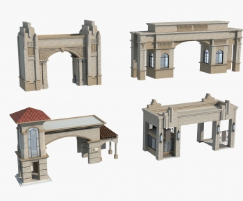 European Style Building Component-ID:589483021