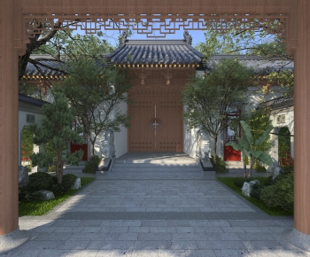 Chinese Style Courtyard/landscape-ID:476316938