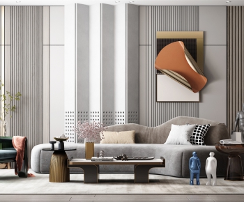 Modern A Living Room-ID:205352075
