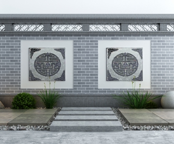 New Chinese Style Building Component-ID:419820072