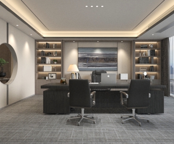 Modern Manager's Office-ID:818619019