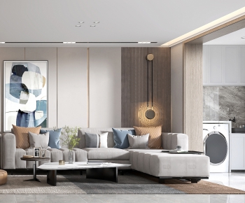 Modern A Living Room-ID:978872061