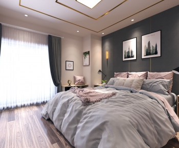 Nordic Style Bedroom-ID:703622106