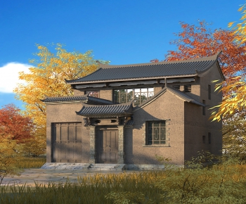 Chinese Style Villa Appearance-ID:855900056