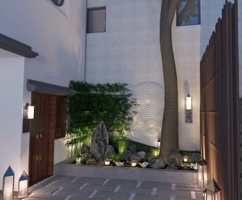 New Chinese Style Courtyard/landscape-ID:624423985