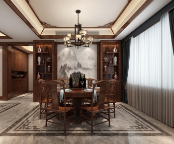 Chinese Style Dining Room-ID:478406914