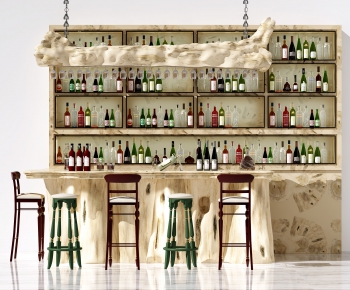 New Chinese Style Counter Bar-ID:896289353