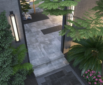 New Chinese Style Garden-ID:218178036