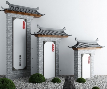 Chinese Style Building Component-ID:455427898