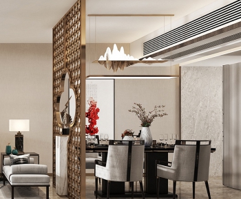 New Chinese Style Dining Room-ID:260255105