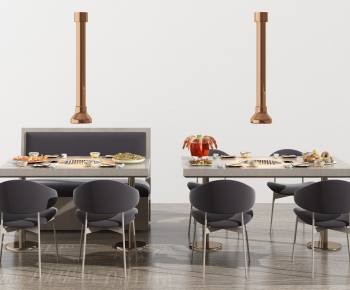 Modern Dining Table And Chairs-ID:688075073