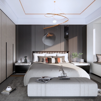 Modern Bedroom-ID:907794009