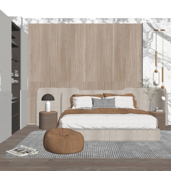 Modern Bedroom-ID:583195922