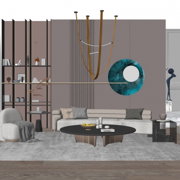 Modern A Living Room-ID:157102112