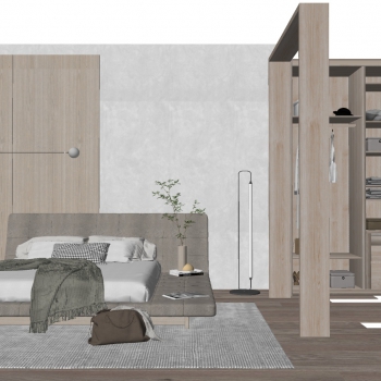 Nordic Style Bedroom-ID:164731035