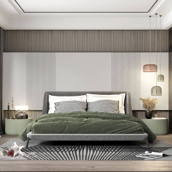 Modern Bedroom-ID:667073014