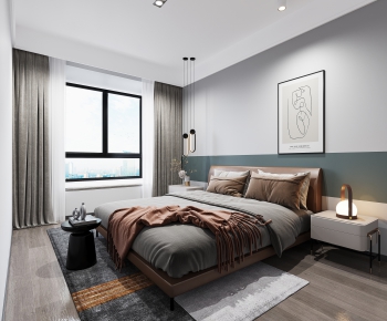 Modern Bedroom-ID:258729937