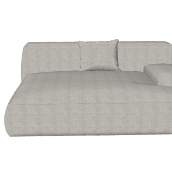 Modern Single Sofa-ID:445209036