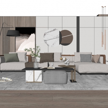 Modern A Living Room-ID:316657075