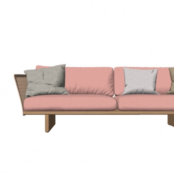 Nordic Style A Sofa For Two-ID:673466926