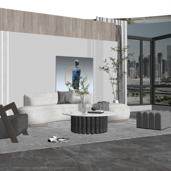 Modern A Living Room-ID:518174891