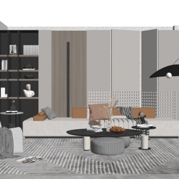 Modern A Living Room-ID:793169986