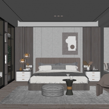 Modern Bedroom-ID:191051015