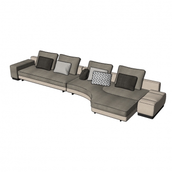 Modern Multi Person Sofa-ID:491332055