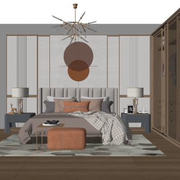 Modern Bedroom-ID:118469959