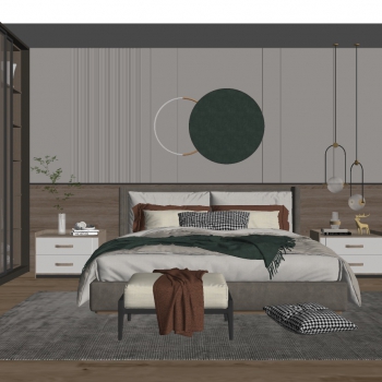 Modern Bedroom-ID:257078899
