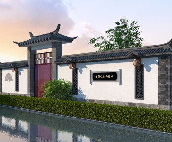 Chinese Style Building Component-ID:464024077