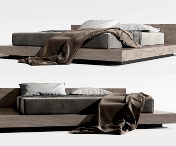 Modern Double Bed-ID:231462963