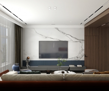 Modern A Living Room-ID:830910213