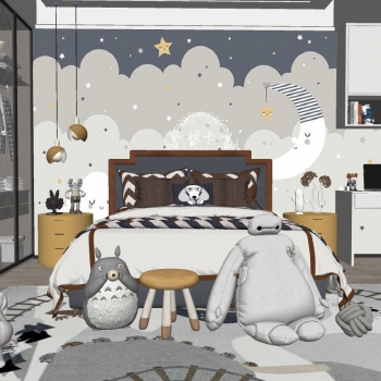 Modern Children's Room-ID:971287013