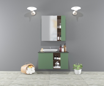 Modern Bathroom Cabinet-ID:857919939