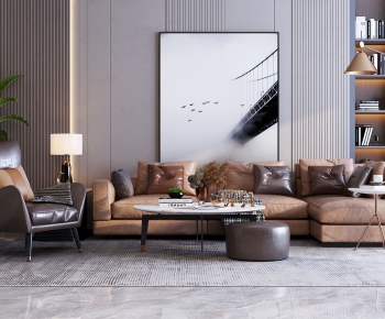 Modern Corner Sofa-ID:100119155
