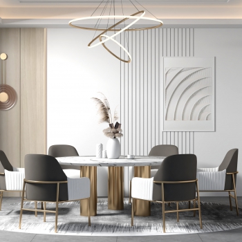 Modern Dining Room-ID:692234045