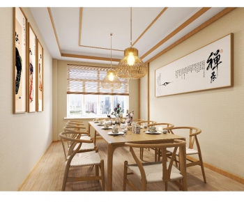 New Chinese Style Dining Room-ID:295100938