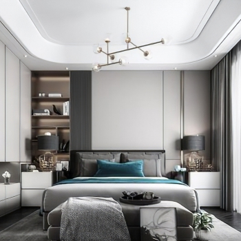 Modern Bedroom-ID:736996891