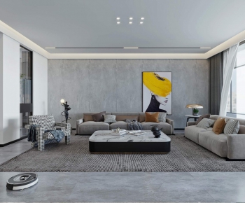 Modern A Living Room-ID:405039847