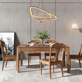 New Chinese Style Dining Table And Chairs-ID:566839934