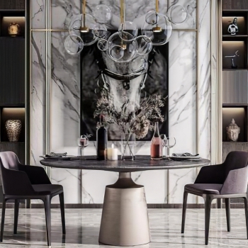 Modern Dining Table And Chairs-ID:709647896
