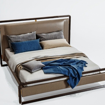 Modern Double Bed-ID:769522915