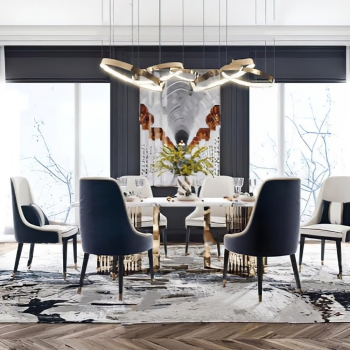 Modern Dining Room-ID:330605035