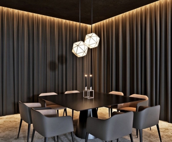 Modern Dining Table And Chairs-ID:835259021