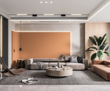 Wabi-sabi Style A Living Room-ID:176357983