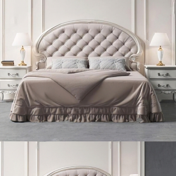 European Style Double Bed-ID:106837035