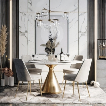 Modern Dining Table And Chairs-ID:900583032